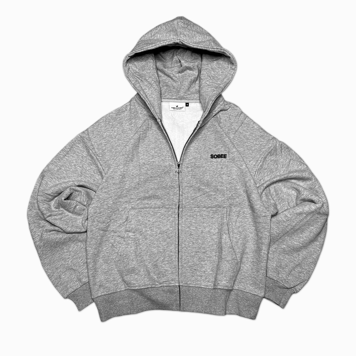 Oversize zip Hoodie "SoBasic"